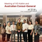 Meeting of IYD Kaltim and Australian Consul-General